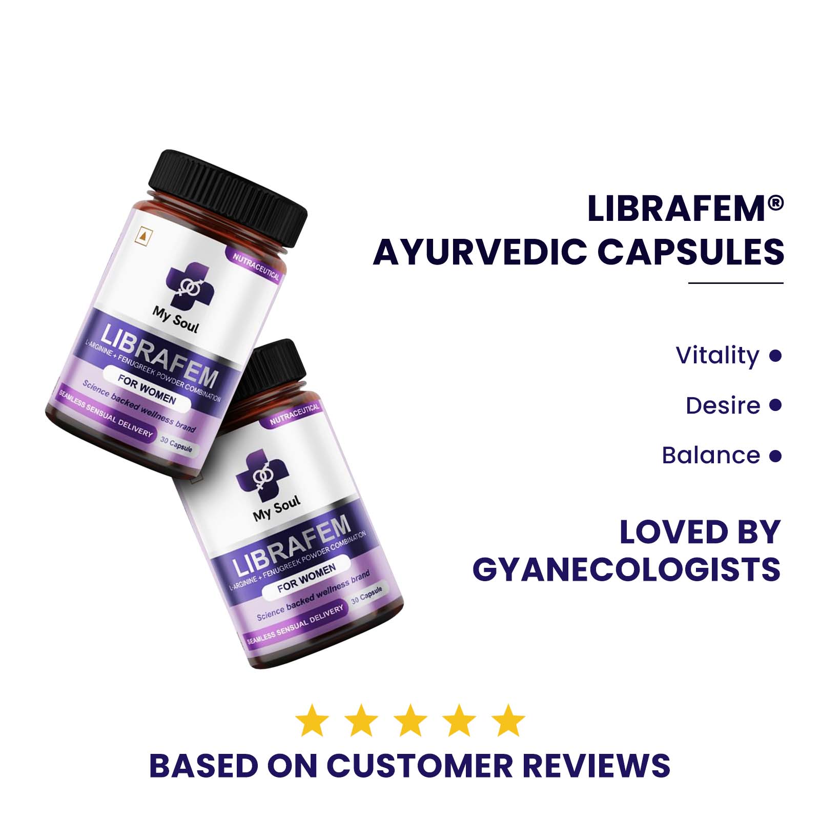 Librafem  Ayurvedic Supplement for Women's Intimate Wellness, Vitalit  My  Soul