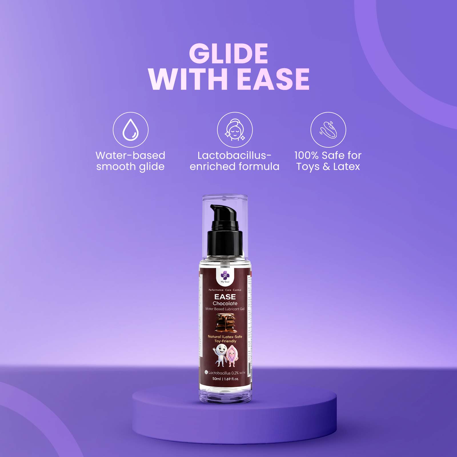 Intercourse Chocolate Lubricant Gel for Men & Women - My Soul Intercourse Chocolate Lubricant Gel for Men & Women - My Soul