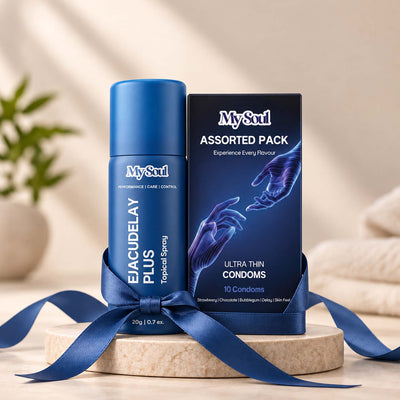 Assorted Ultra Thin Condom 10N & Men Delay Spray 20g
