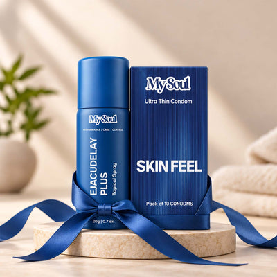 Ultra Thin Skin Feel Condoms 10N & Delay Spray 20g